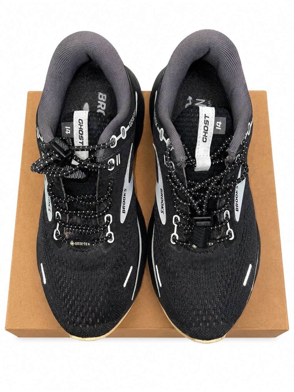 Brooks Ghost 14 GTX GORE-TEX Women’s Running Shoes Black Gray US 6.5 M - Picture 3 of 7